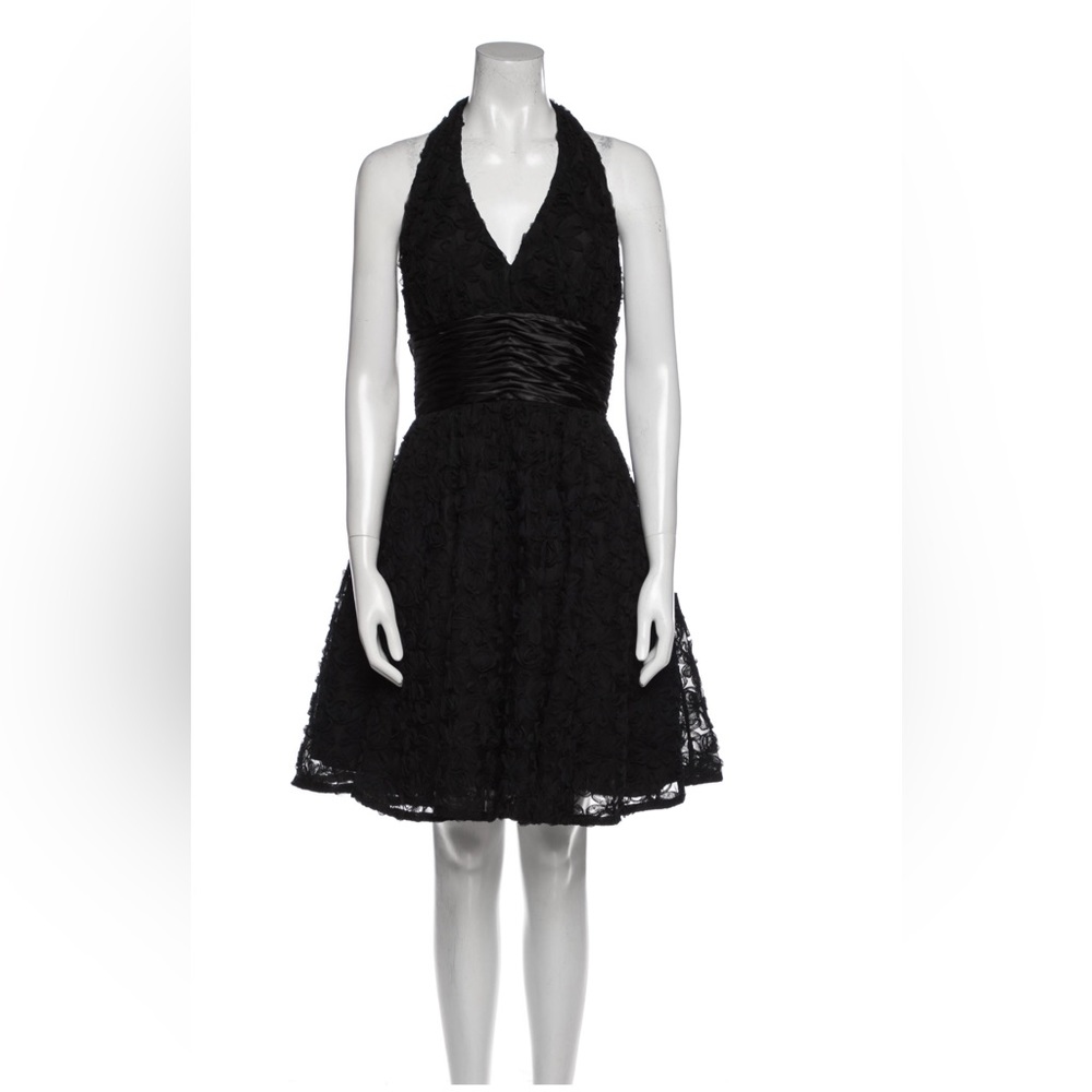 NWOT Aidan Mattox Fit & Flare Lace Dress